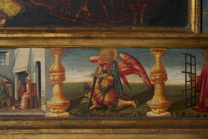 (détail) de Couronnement de la Vierge